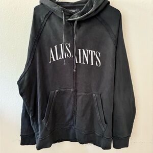 AllSaints Black Hoodie